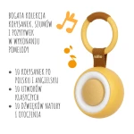 Alilo CocoNap W1 x Pomelody, odtwarzacz MP3 i lampka do karmienia - mango / Alilo