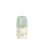 Butelka szklana SX Pro 120 ml, przepływ wolny - króliczek zielony / Suavinex