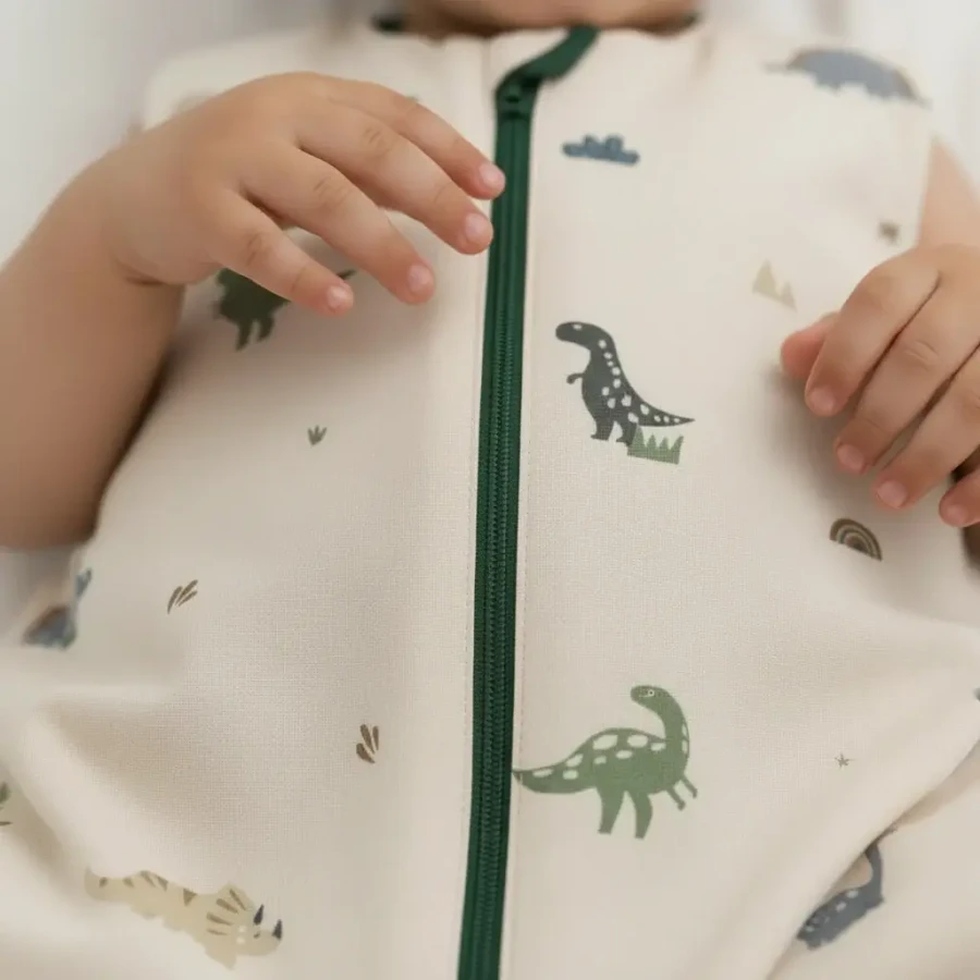Śpiworek z nogawkami 2,5 TOG - Happy dino / BabySteps