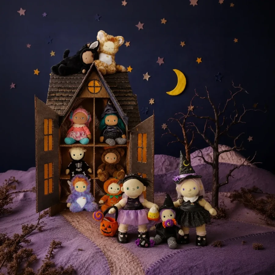 Lalka Cozy Dinkums - Cat Nox / Dinkum Dolls Halloween