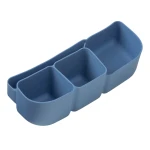 Silikonowy wkład do lunchboxa z przegrodą na sztućce, Ocean / b.box
