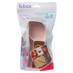 Silikonowy wkład do lunchboxa z przegrodą na sztućce, Berry / b.box