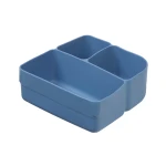 Silikonowy wkład do lunchboxa z dodatkowymi przegródkami, Ocean / b.box