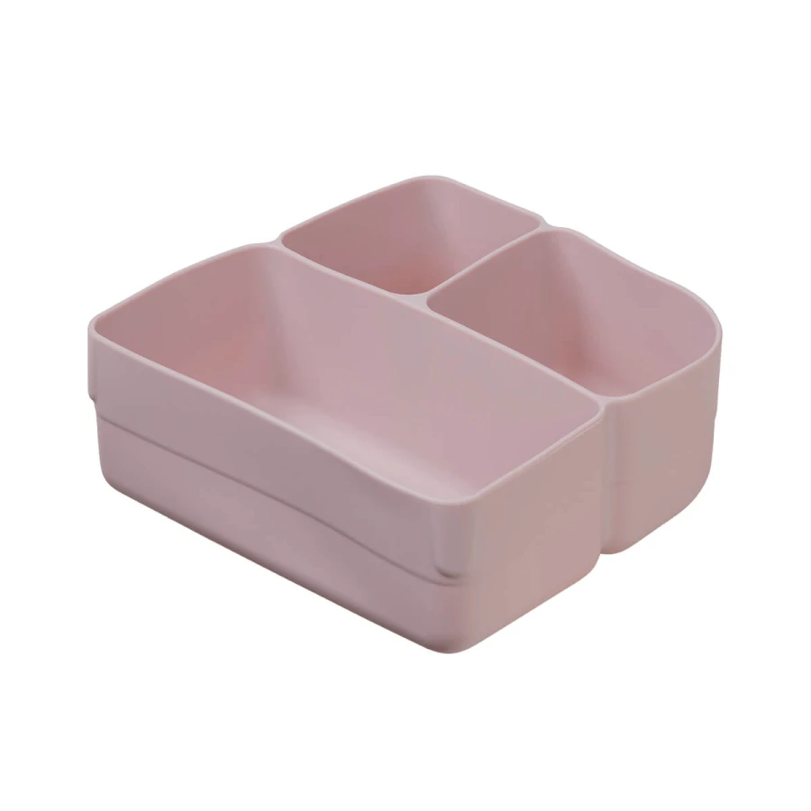 Silikonowy wkład do lunchboxa z dodatkowymi przegródkami, Berry / b.box