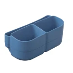 Silikonowy wkład do mini lunchboxa z przegrodą na sztućce, Ocean / b.box