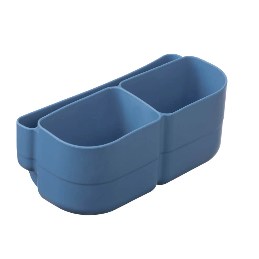 Silikonowy wkład do mini lunchboxa z przegrodą na sztućce, Ocean / b.box