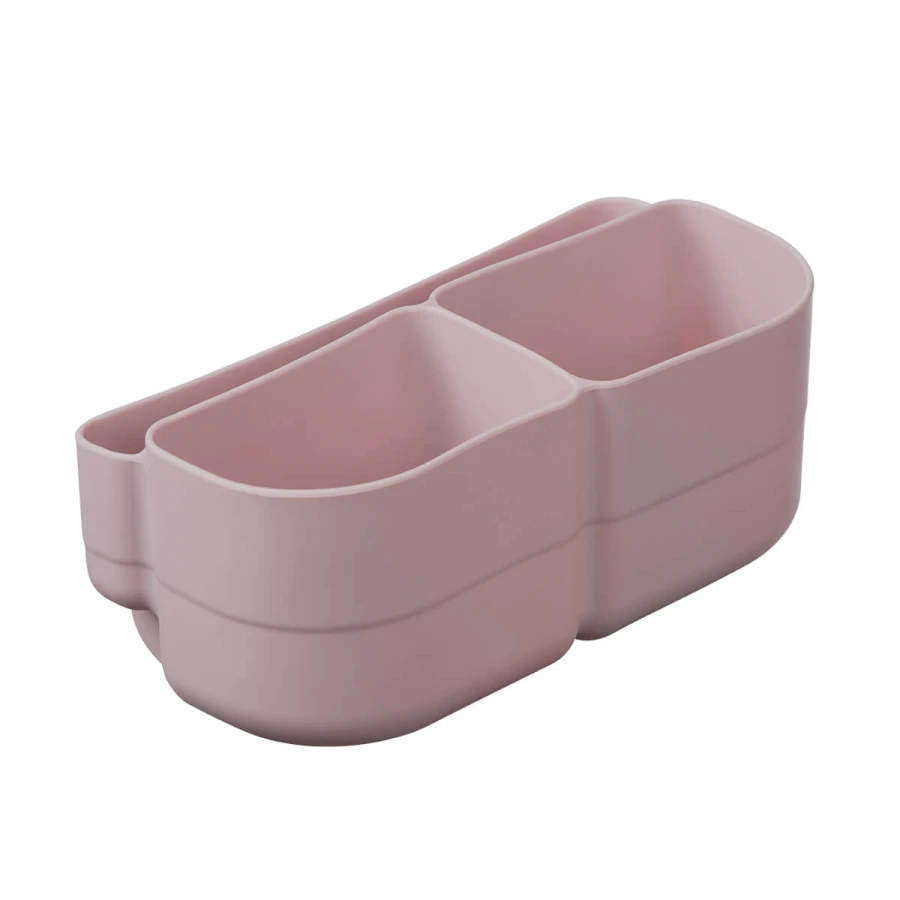 Silikonowy wkład do mini lunchboxa z przegrodą na sztućce, Berry / b.box