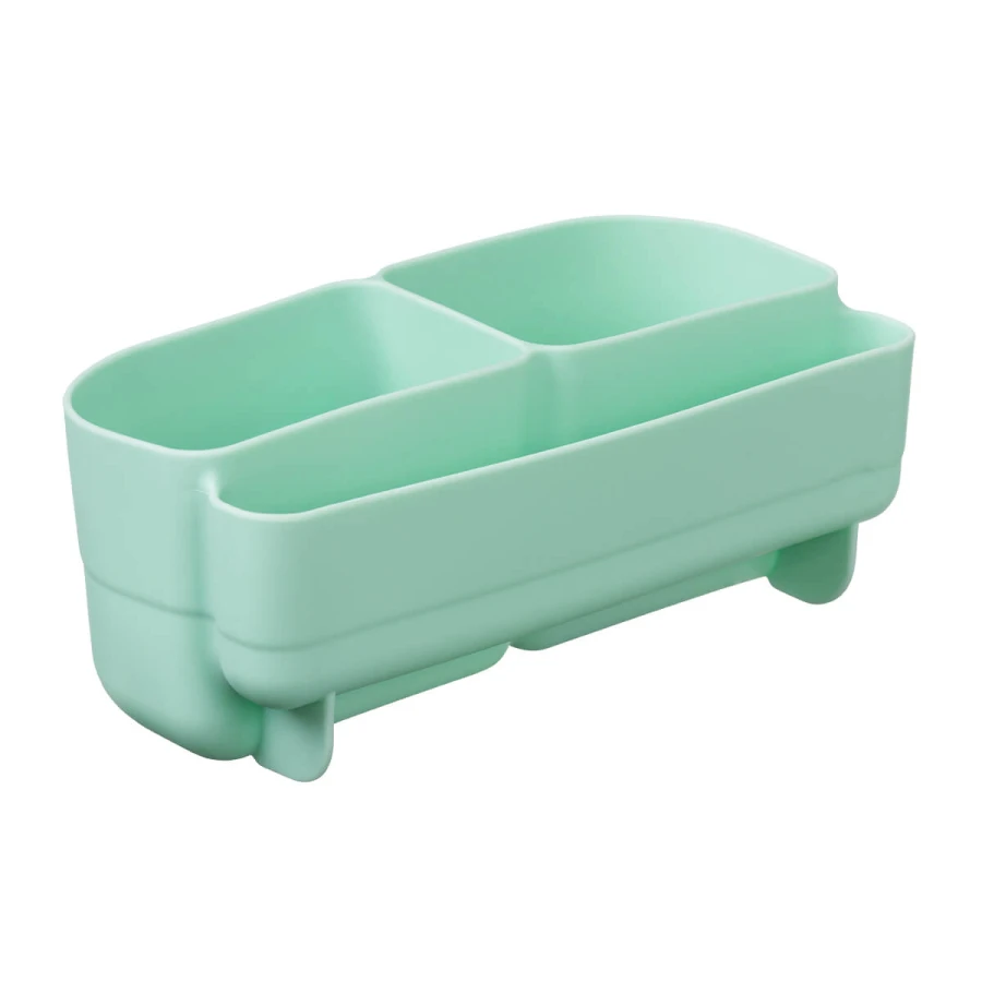 Silikonowy wkład do mini lunchboxa z przegrodą na sztućce, Forest / b.box