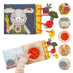 Interaktywna książeczka sensoryczna - Ogród, 6m+ / Taf Toys
