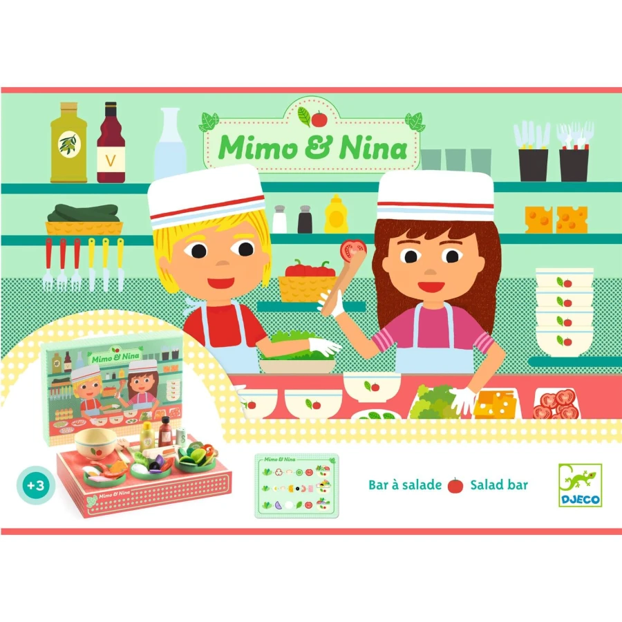 Odgrywanie ról - BAR SAŁATKOWY Mimo & Nina / Djeco
