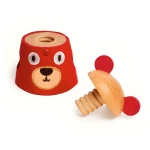 Śrubki drewno+filc SOFTIVIS / Djeco