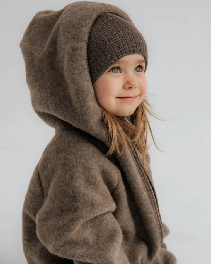 Czapka i komin wełniany COCOA / Patulove