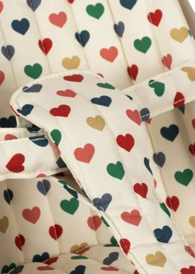 Wózek dla lalek - coeur coloré / Konges slojd