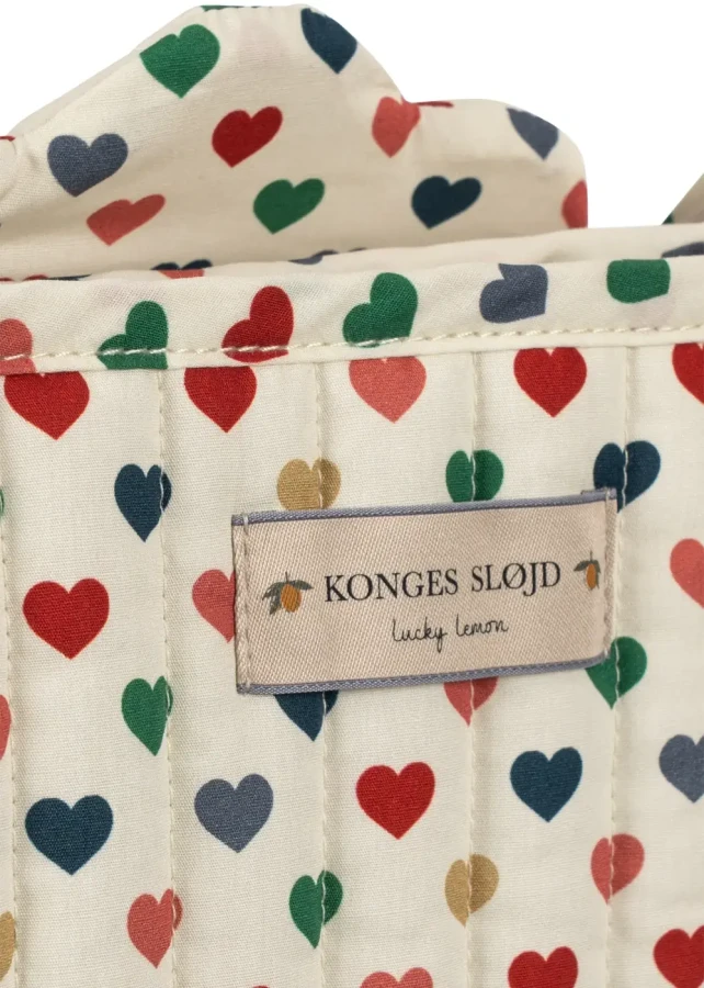Wózek dla lalek - coeur coloré / Konges slojd