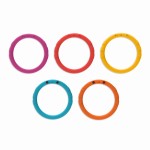 Zestaw do gry w RZUCANIE OBRĘCZAMI DO CELU / B.Toys