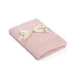 Bambusowa pieluszka muślinowa 60x65 - powder pink / My Memi