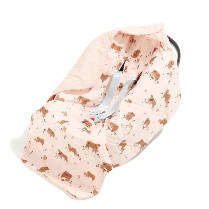Kocyk do fotelika samochodowego MULTI - MOO MEADOW / La Millou
