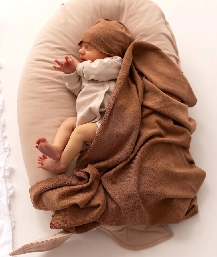 Zestaw merino Cozy - cynamonowy / amori amori