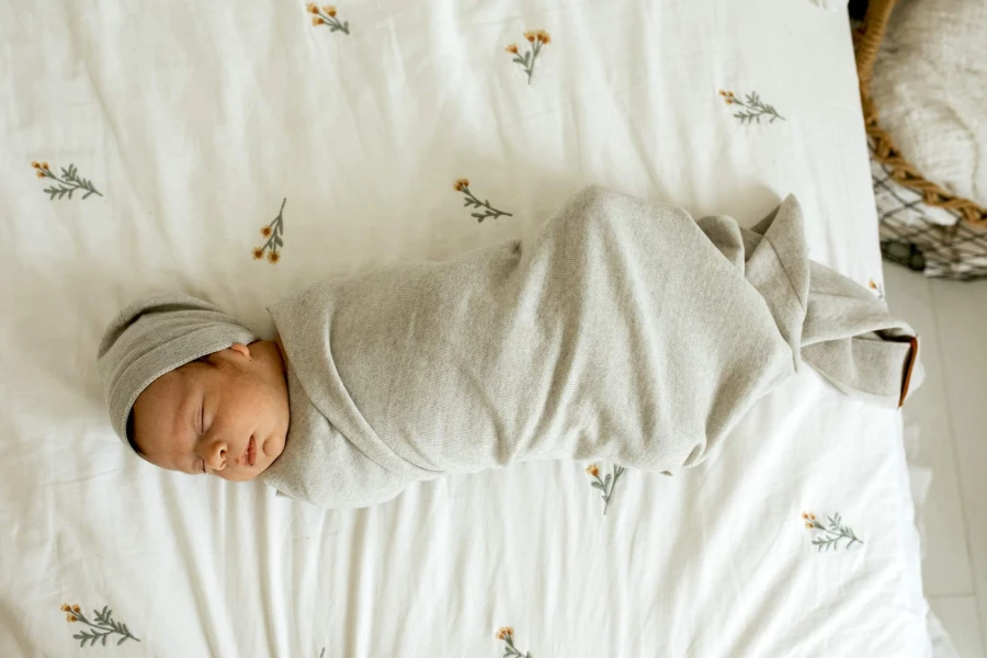 Zestaw merino Cozy - beżowo-szary / amori amori