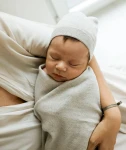 Zestaw merino Cozy - beżowo-szary / amori amori