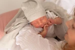 Zestaw merino Cozy - beżowo-szary / amori amori