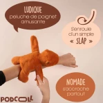 Pluszowa bransoletka Slap Kapibara Podcoll / Histoire d'Ours