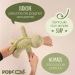 Pluszowa bransoletka Slap Krokodyl Podcoll / Histoire d'Ours
