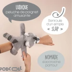 Pluszowa bransoletka Slap Szop Podcoll / Histoire d'Ours