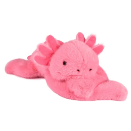 Pluszowy obciążeniowy aksolotl Podcoll Histoire d'Ours - różowy neonowy / Histoire d'Ours
