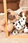 Pluszowy obciążeniowy pies dalmatyńczyk Les P'tits Relax / Histoire d'Ours