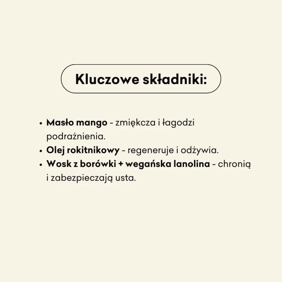 Gorzka Pomarańcza - balsam do ust, 15ml / Mydlarnia Cztery Szpaki