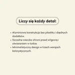 Okrągła puszka na szampon, odżywkę, granatowo - różowa / Mydlarnia Cztery Szpaki