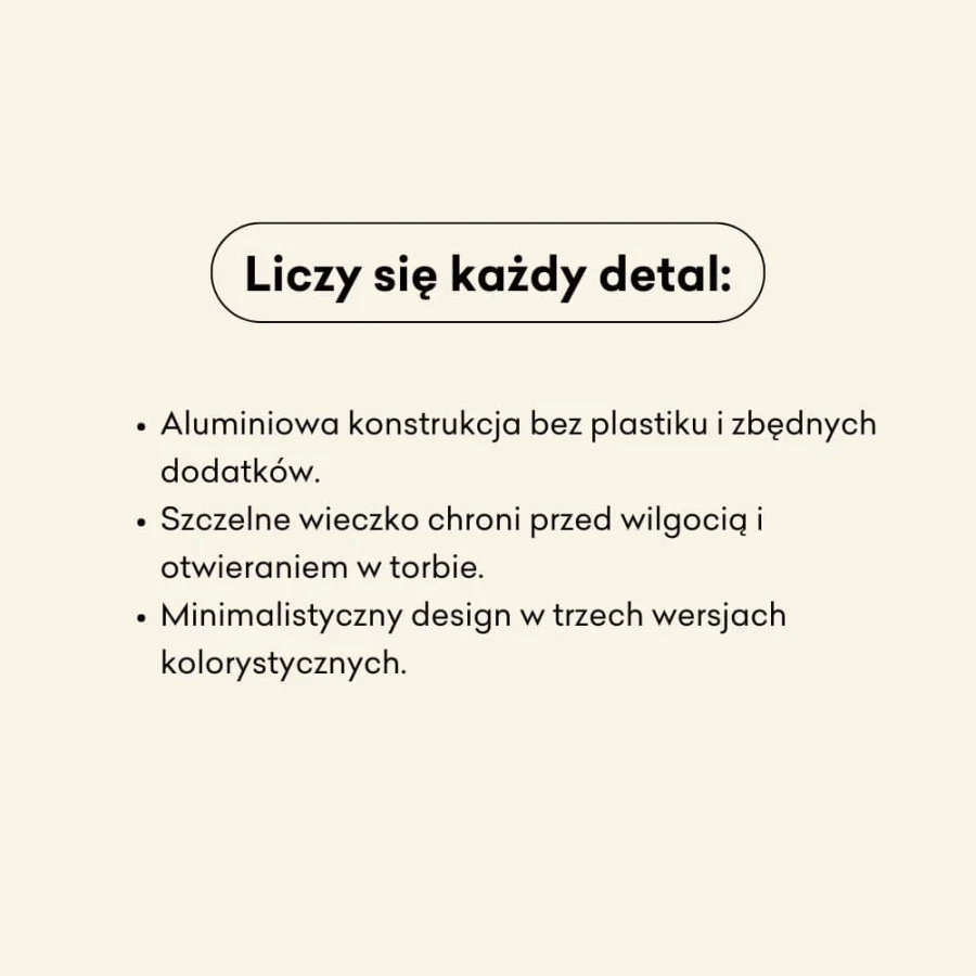 Okrągła puszka na szampon, odżywkę, granatowo - różowa / Mydlarnia Cztery Szpaki