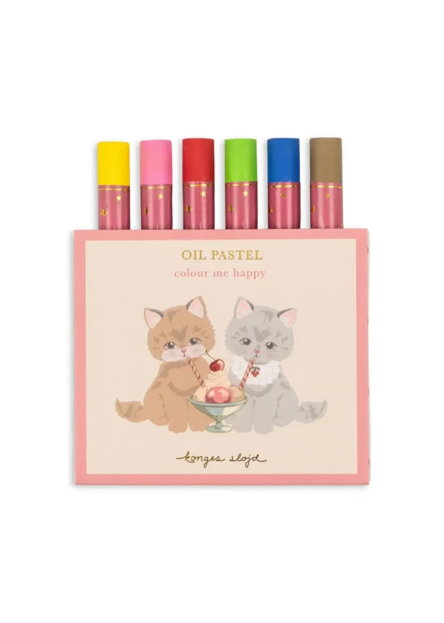 Zestaw małego artysty - kitty friends / Konges slojd