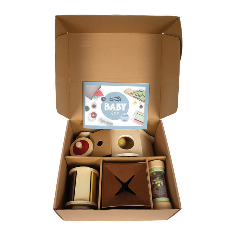 Zestaw prezentowy Baby Box 7-9 miesięcy / Small Foot