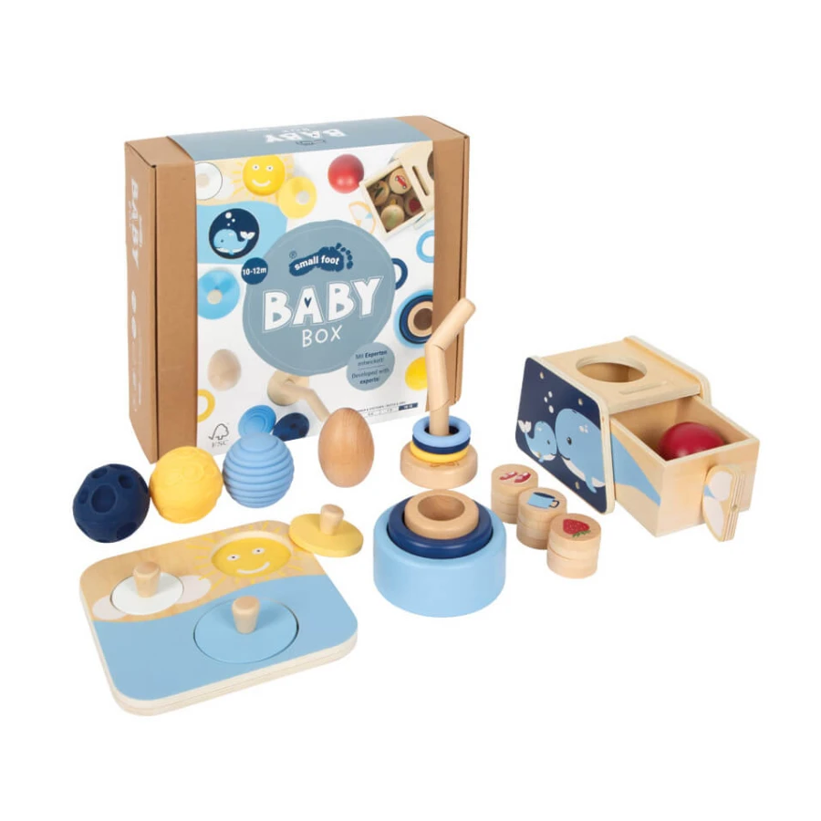 Zestaw prezentowy Baby Box 10-12 miesięcy / Small Foot