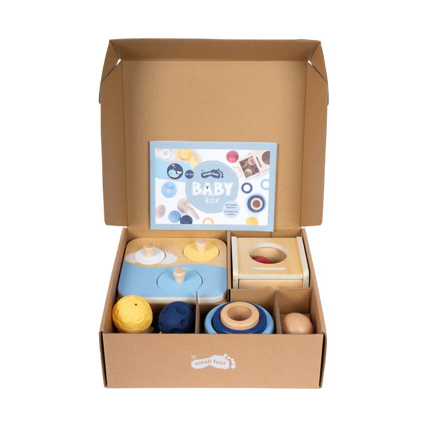 Zestaw prezentowy Baby Box 10-12 miesięcy / Small Foot