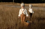 Rajstopki 100% wełny merino bez stópek Footless - Cappuccino / Silly Silas