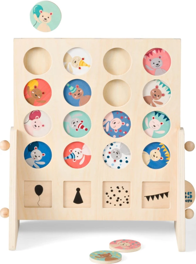 Gra edukacyjna Sortowanie misiów 5+ / BS Toys