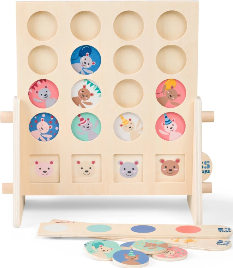 Gra edukacyjna Sortowanie misiów 5+ / BS Toys