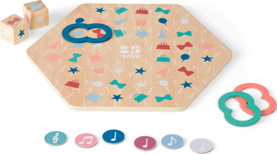 Gra na spostrzegawczość Polowanie na pary, 4+ / BS Toys