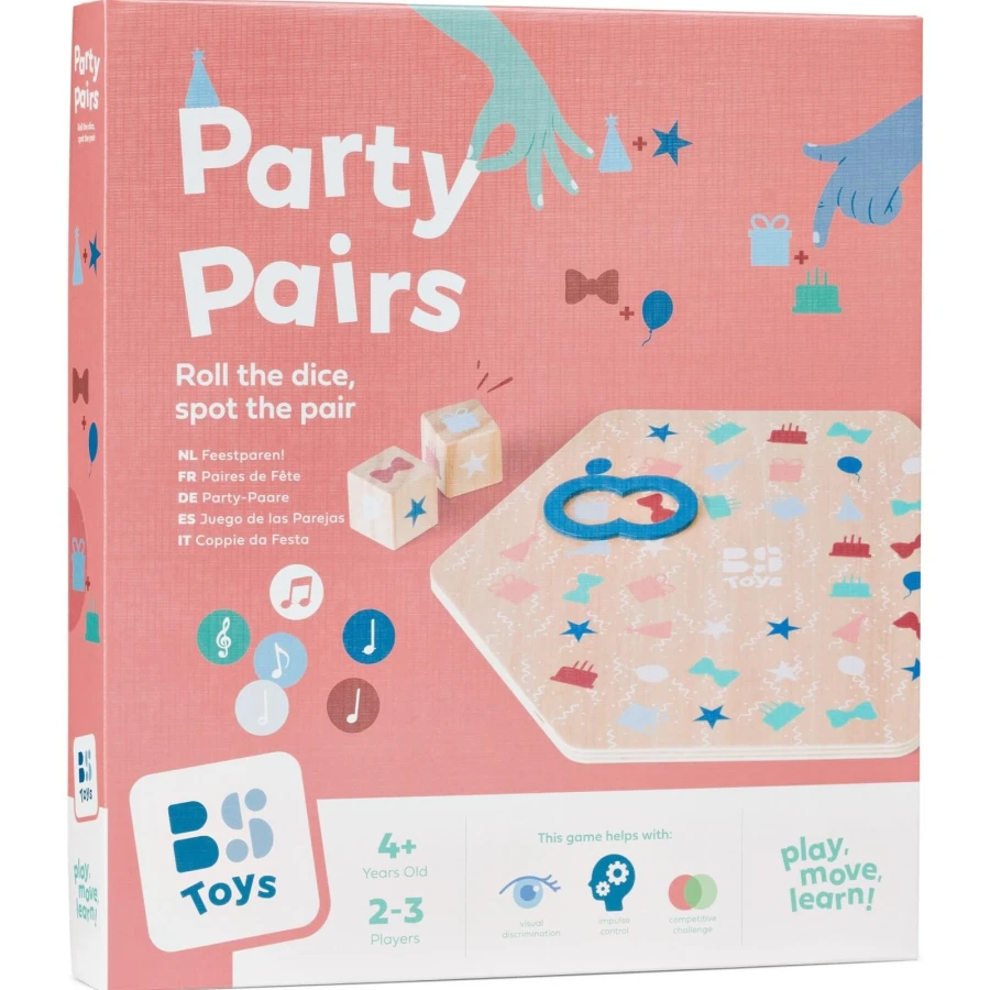 Gra na spostrzegawczość Polowanie na pary, 4+ / BS Toys