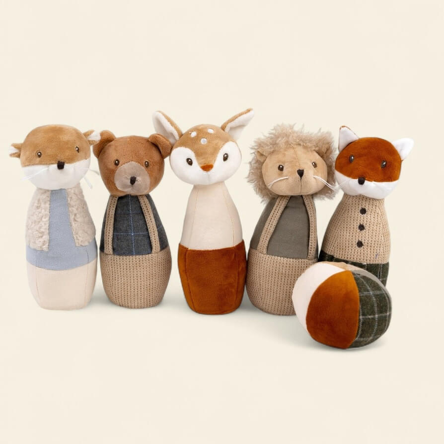 Miękkie kręgle Leśni Przyjaciele / Egmont Toys