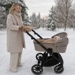 Śpiworek wełniany Mini Nevada 0-18m - brown / Zaffiro