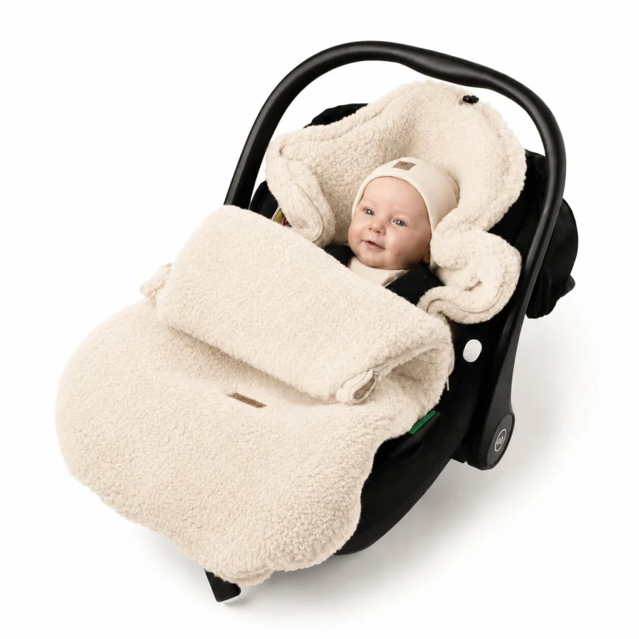 Śpiworek wełniany Mini Nevada 0-18m - beige / Zaffiro