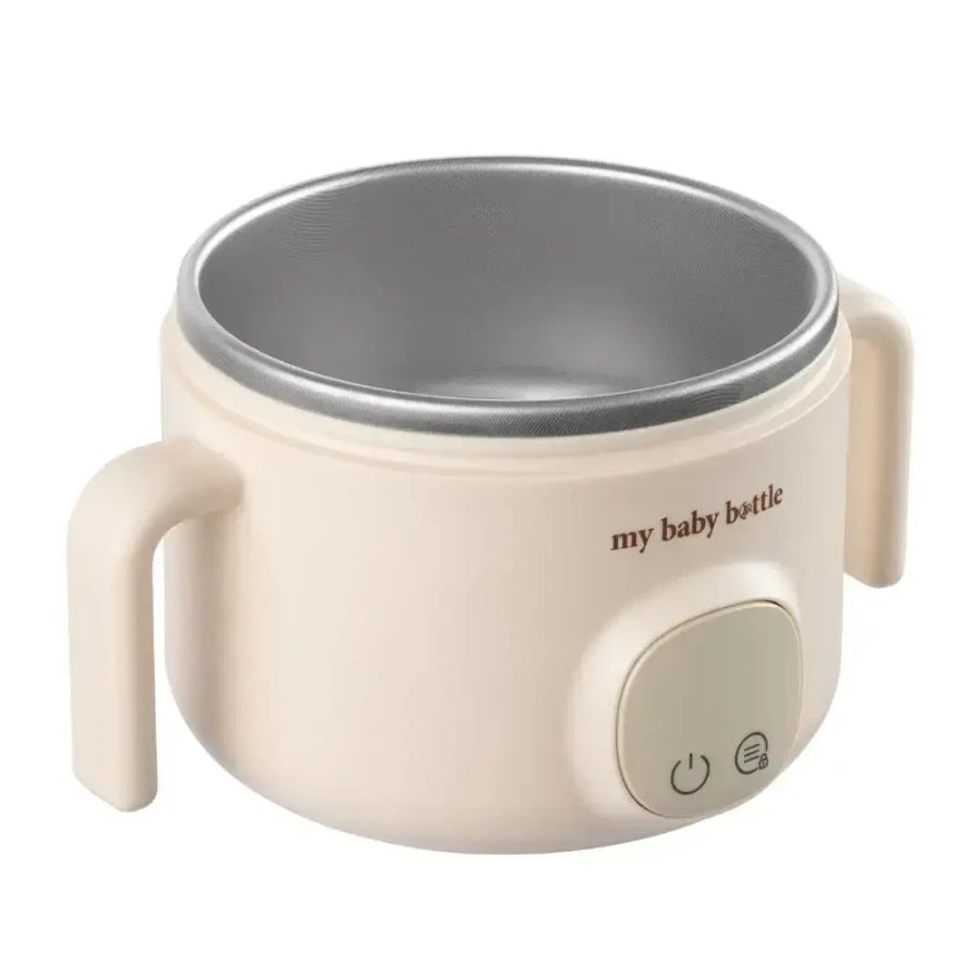 USZKODZONE OPAKOWANIE: Przenośny podgrzewacz do jedzenia dla dzieci MyBabyBowl - White / MyBabyBottle