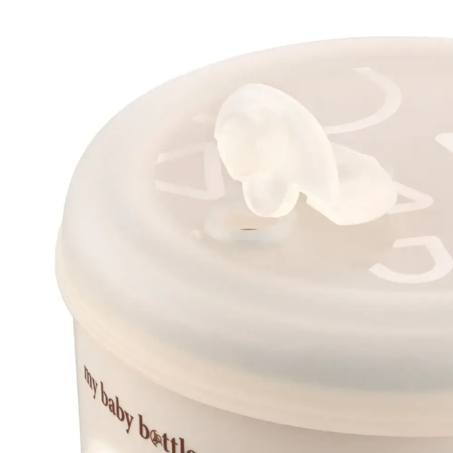 USZKODZONE OPAKOWANIE: Przenośny podgrzewacz do jedzenia dla dzieci MyBabyBowl - White / MyBabyBottle