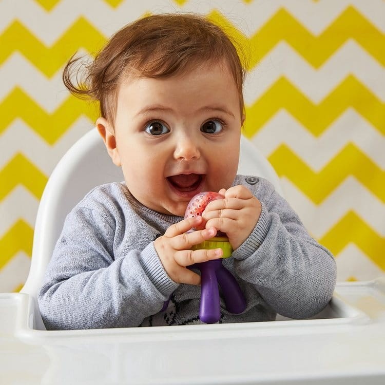 Gryzak silikonowy do podawania pokarmu - Passion Splash / b.box