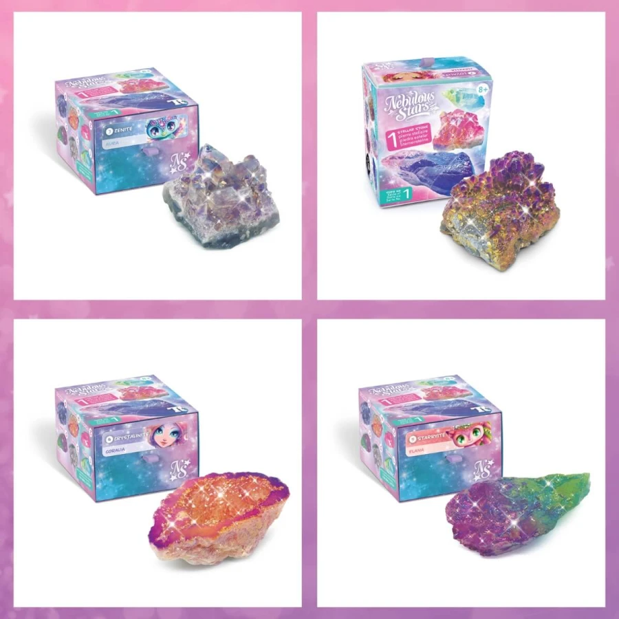 Kolekcjonerski kamień Blind Box, 12 wzorów Stellar Stone, 1 szt. / Nebulous Stars
