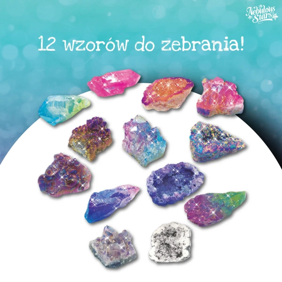 Kolekcjonerski kamień Blind Box, 12 wzorów Stellar Stone, 1 szt. / Nebulous Stars